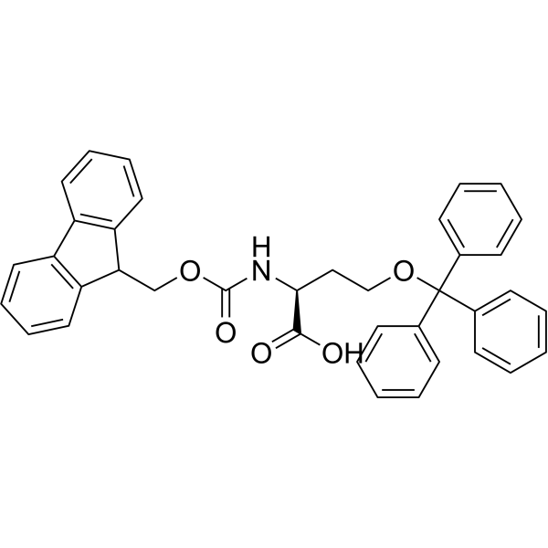 N-(((9H-Fluoren-9-yl)methoxy)carbonyl)-O-trityl-L-homoserine 111061-55-3